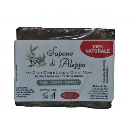 Aleppo soap 25%